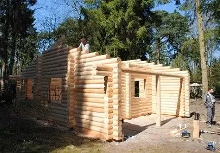Modular homes log cabin