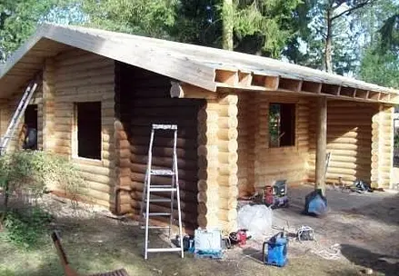 Finnish log house