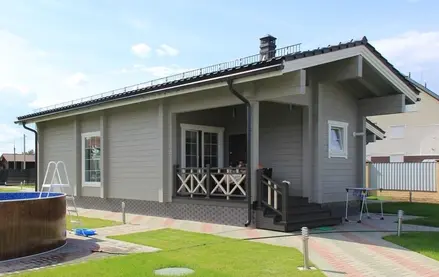 Wooden house project "Solaris"