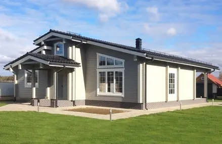 Wooden house project "Solaris"