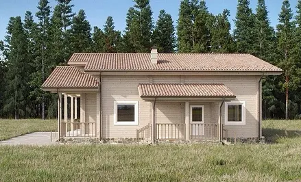 Woods homes, project "Borisovski"