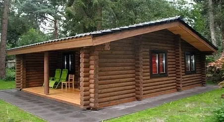Wooden chalet project "Zoe"