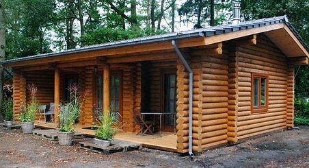Wooden chalet project "Tulipe"