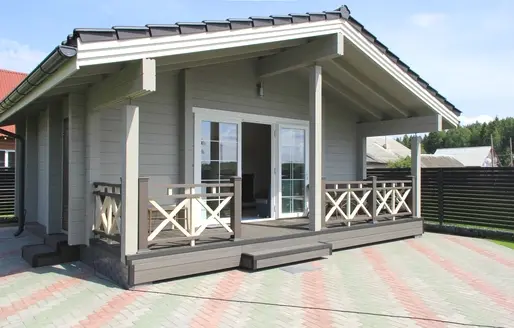 Wooden house project "Solaris"