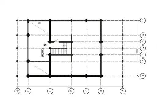 Wooden house project "Foret noire"